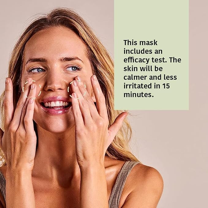 IROHA NATURE Comforting & Hydrating Tissue Face Mask with Aloe Vera | 15 Pieces | Aftersun Effect | 96% Natural Ingredients-FemmiqueWomen