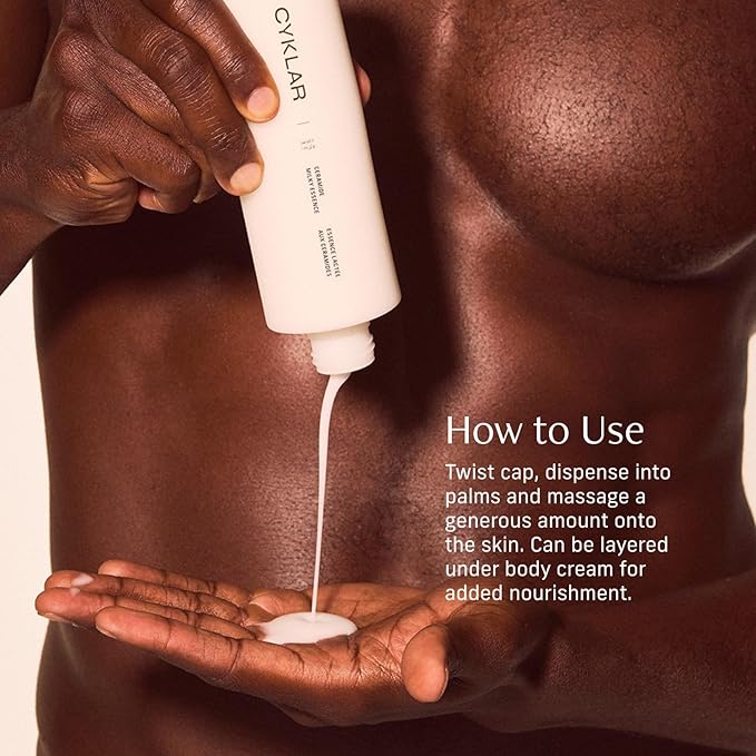 Ceramide Milky Essence – Unscented Body Lotion for Dry, Sensitive Skin – Lightweight Hydrating Ceramide Moisturizer for Skin Barrier with Polyglutamic Acid & Hydroxyethyl Urea - 8 fl oz-FemmiqueWomen