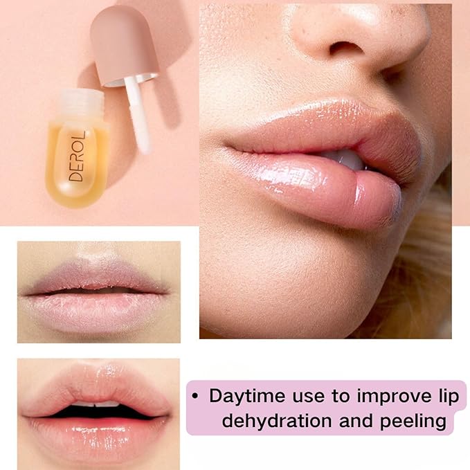 2Pcs Lip Plumper Set,Lip Plumper,Natural Lip Plumper kit,Day and Night Lip Plumper-FemmiqueWomen