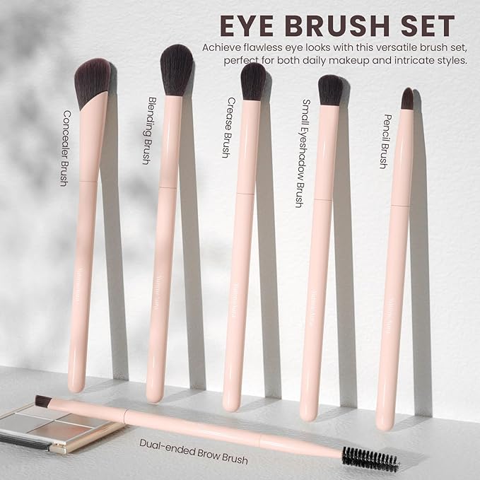 Makeup Brushes 10Pcs Professional Makeup Brush Set Foundation Contour Concealer Blush Highlight Powder Blending Eye Shadow Brush-FemmiqueWomen