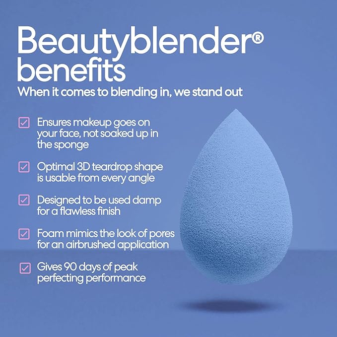 Beautyblender® Denim Limited-Edition Makeup Sponge-FemmiqueWomen