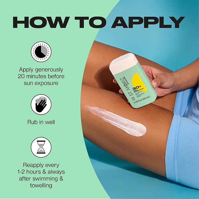 St Moriz Suncare SPF - Sunscreen - Water Resistant Sunscreen Moisturizing Lotion + Vitamin E - Oxybenzone & Octinoxate Free - Vegan - Body, 30, Sun Protection Factor (SPF)-FemmiqueWomen