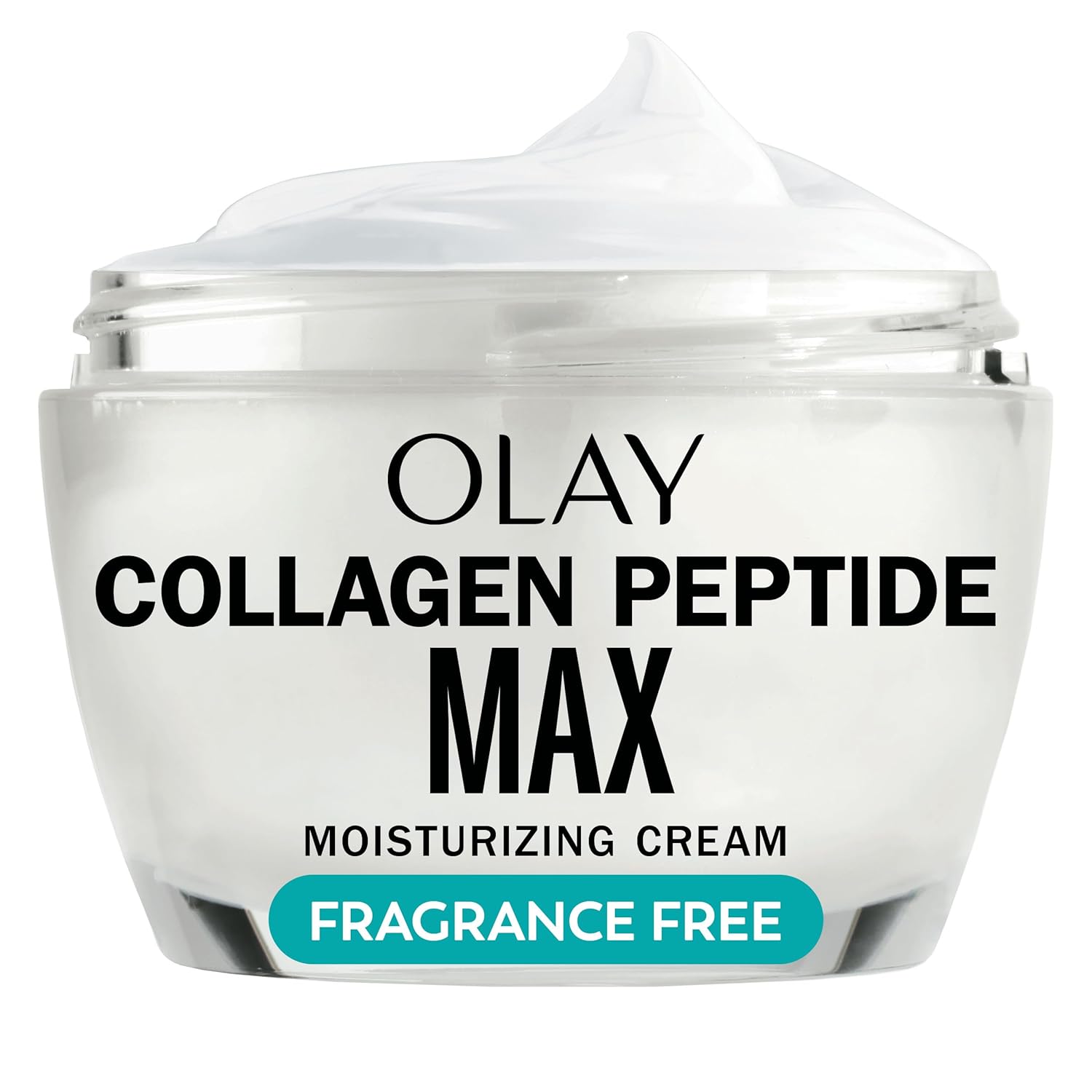 Olay Collagen Peptide Face Moisturizer, Firming Cream for Women, Fragrance-Free, Non-Greasy - Hydrating, Anti-Aging, Anti-Wrinkle, Smoothing of Fine Lines, Tightening Skin Care - Niacinamide, 1.7 Oz-FemmiqueWomen