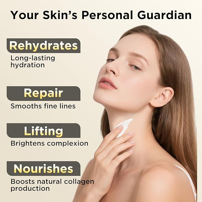 Firming Neck Cream for tightening and firming,Retinol,Collagen & Hyaluronic Acid Cream-Anti-Aging Face Moisturizer for Face,Wrinkle Smoother for Women & Men, 1.76 Fl Oz-FemmiqueWomen