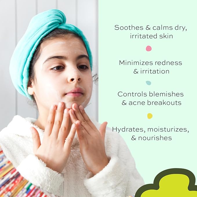 Face Moisturizer with Hyaluronic Acid Face Cream for Kids - Facial Cream & Gentle Moisturizer with Strawberry Extract & Vitamin E - Daily Facial Cream Moisturizer for Dry & Sensitive Skin 50ml-FemmiqueWomen