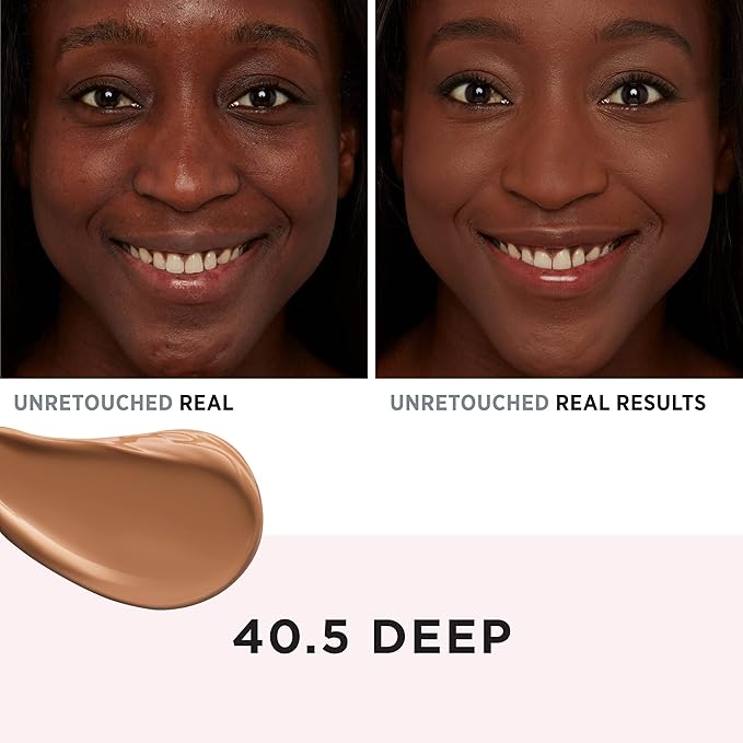 IT Cosmetics Makeup Set - Includes Supersize Bye Bye Under Eye Concealer (40.5 Deep) + Heavenly Luxe Complexion Perfection Concealer Brush (1 fl oz) - with Collagen, Hyaluronic Acid & Antioxidants-FemmiqueWomen