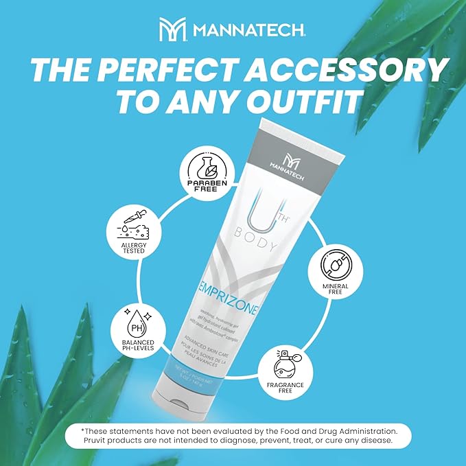 Mannatech Emprizone 5oz, Contains Aloe Vera Gel for Skin, Soothe Minor Skin Irritations, Hydrating Gel Balanced pH-levels, Paraben & Fragrance-free, Allergy tested, Dermatologist tested w/Ambrotose-FemmiqueWomen