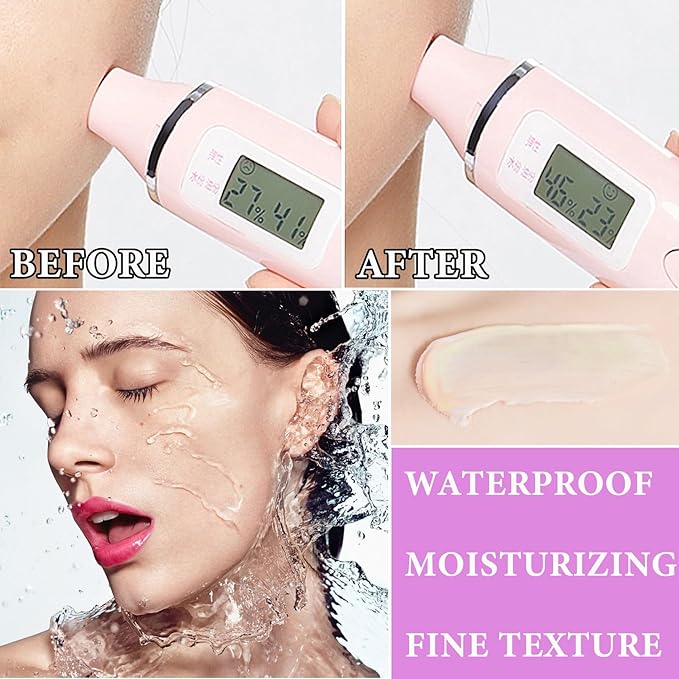 2Pcs Color Correcting Facial Serum,Isolation Cream,Pore Primer,Invisible Pore,Skin Tone Correcting,Moisturizing Concealer Foundation Face Makeup Brightening Primer Base-FemmiqueWomen