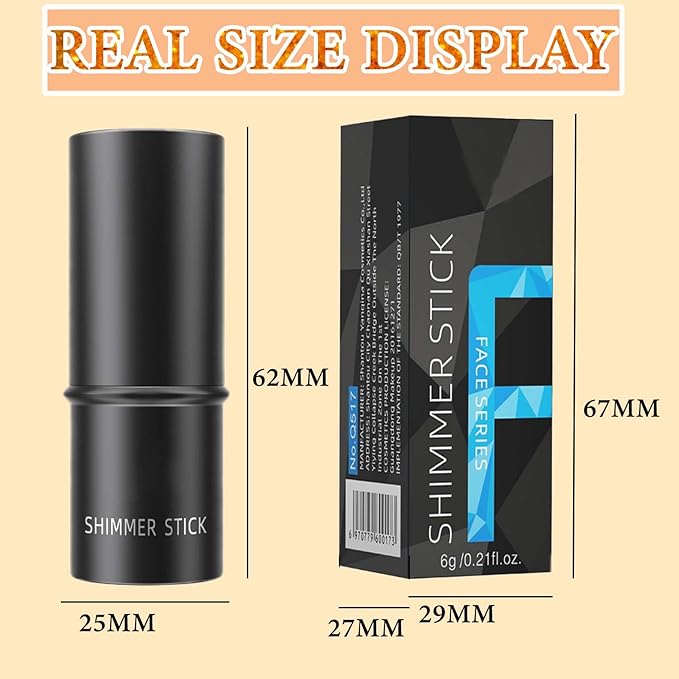 3 PCS Cream Contour Blush Stick,Long Lasting Waterproof Blush Stick for Cheeks&Lips Multipurpose Face Highlighting Concealing Cream,Shimmer Contour Stick Makeup for Women-FemmiqueWomen