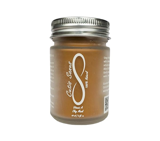 100% Natural Vitamin A Clay Mask 120g All Clay & No Water-FemmiqueWomen