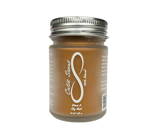 100% Natural Vitamin A Clay Mask 120g All Clay & No Water-FemmiqueWomen