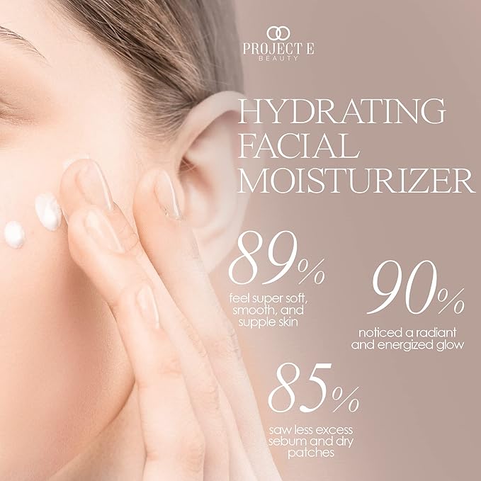 Project E Beauty Nourishing Facial Moisturizer Anti-Aging Skincare| Daily Hydration | For Face And Neck | Smooths & Softens Skin | Reduces Wrinkles & Fine Lines | For Day & Night Use | 50g-FemmiqueWomen