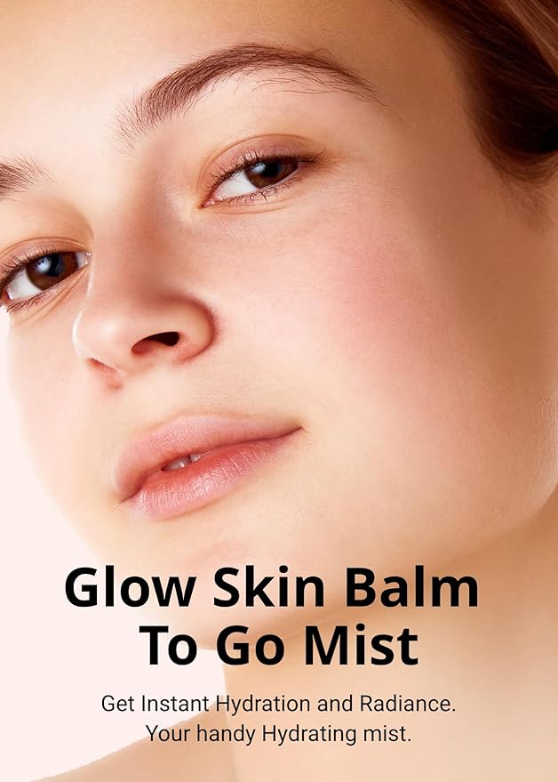 MISSHA Glow Skin Balm To Go Mist, 4-in-1 Hydrating, Refreshing, Makeup-Enhancing, Portable Dewy Glow Spray-FemmiqueWomen