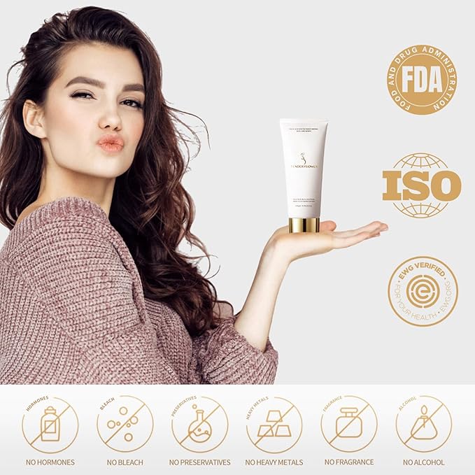 2PCS Folic Acid&Amino Acid,Essence combination of oil and lotion,Age-Defying Vegetable Glycerine for Skin Firms, Smooth, Anti Stretch Mark, Moisturizing 6.7 OZ +3.7 OZ-FemmiqueWomen