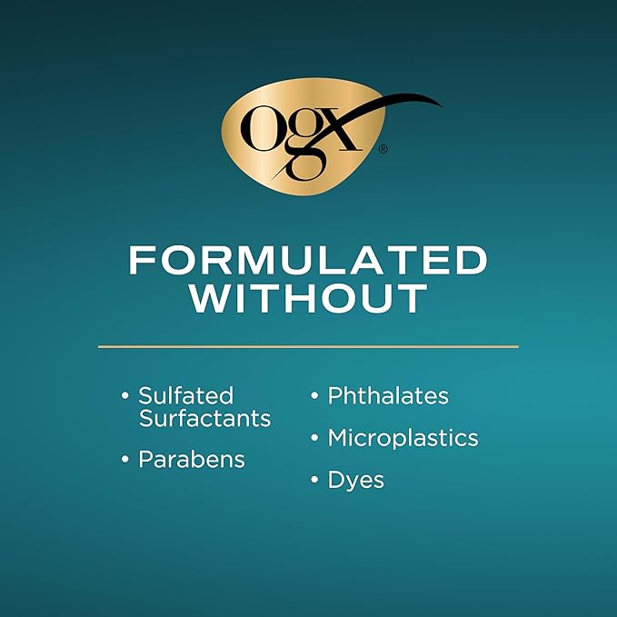 OGX Clarifying Strength + Rosemary Mint Shampoo, Clarifying Shampoo for Oily Hair Visibly Helps Remove Oil & Residue to Clear Away Buildup, Sulfate-Free Surfactants, 13 fl. oz-FemmiqueWomen