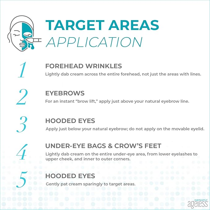 Instantly Ageless Facelift in A Box - Instant Eye Bag Remover Puffiness -1 Box of 25 Vials - Instant Under Eye Bags Remover - Wrinkle Tightener - Instant Wrinkle Remover for Face Instant Lift-FemmiqueWomen