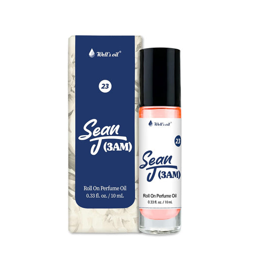 Well's Oil Roll-On Perfume Oil (Sean J (3AM)) | Top Notes of Bergamot & Orange | Long-Lasting | Paraben-Free | 0.33 Fl Oz / 10 ml-FemmiqueWomen