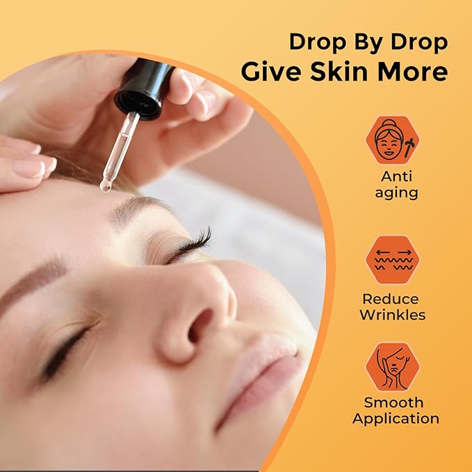 2 Packs Vitamin C Serum for Face –Anti Aging Face & Eye Serum, Hyaluronic Acid, Reduce Fine Lines, Dark Spots and Wrinkle-FemmiqueWomen