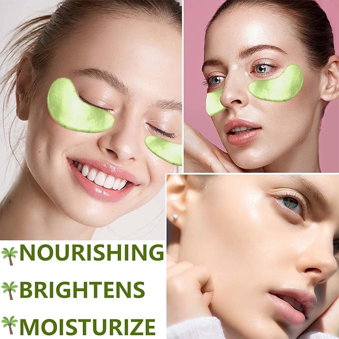 30 Pairs Under Eye Masks,Moisturizing Hydrating Under Eye Patches for Puffy Eyes,Under Eye Treatment for Dark Circles Eye Bags Fine Lines,Eye Skin Care Products for Women & Man-FemmiqueWomen