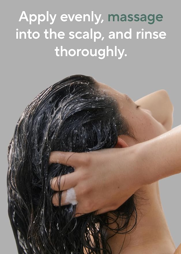 AROMATICA Rosemary Salt Scrub Shampoo - Hair Loss Korean Scalp Detox Shampoo with Rosemary Scalp Oil | Scalp Exfoliator with Salt Scrub for Oily Scalp | Sulfate Free, Silicone Free (10.5 oz / 300g)-FemmiqueWomen