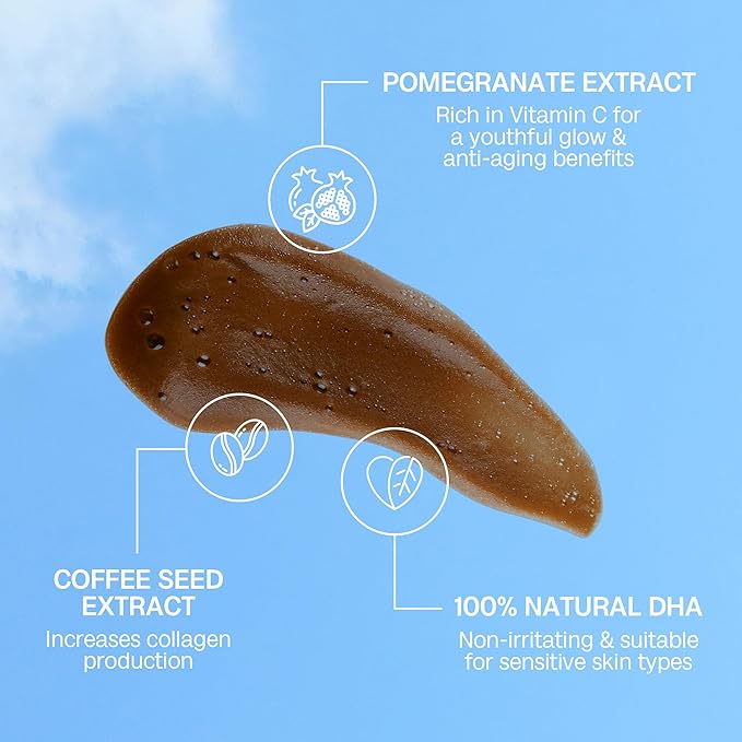 Bali Body Ultra Dark Self Tanner Mousse | Premium Sunless, Tanning Foam | Natural Green-Based Self Tan | Instant Bronze Fake Tan for All Skin Types, Vegan & Cruelty Free (100ml/3.4 fl oz)-FemmiqueWomen