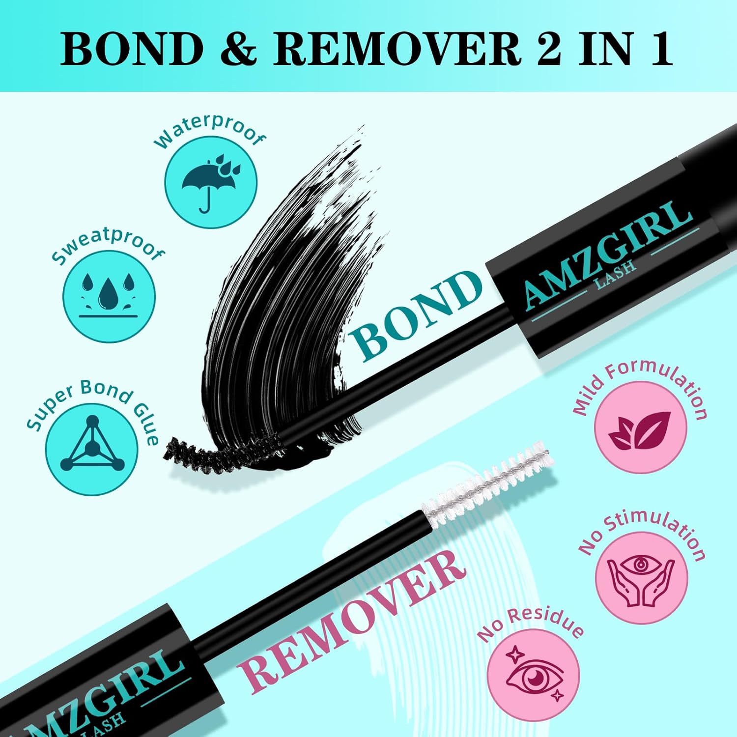 Lash Clusters Kit 200PCS 50D Eyelash Extension Kit D Curl Wispy Eyelash Clusters DIY Natural Individual Lashes Kits Lashes Extensions Kit with Lash Bond and Remover Eyelash Tweezer at Home-FemmiqueWomen