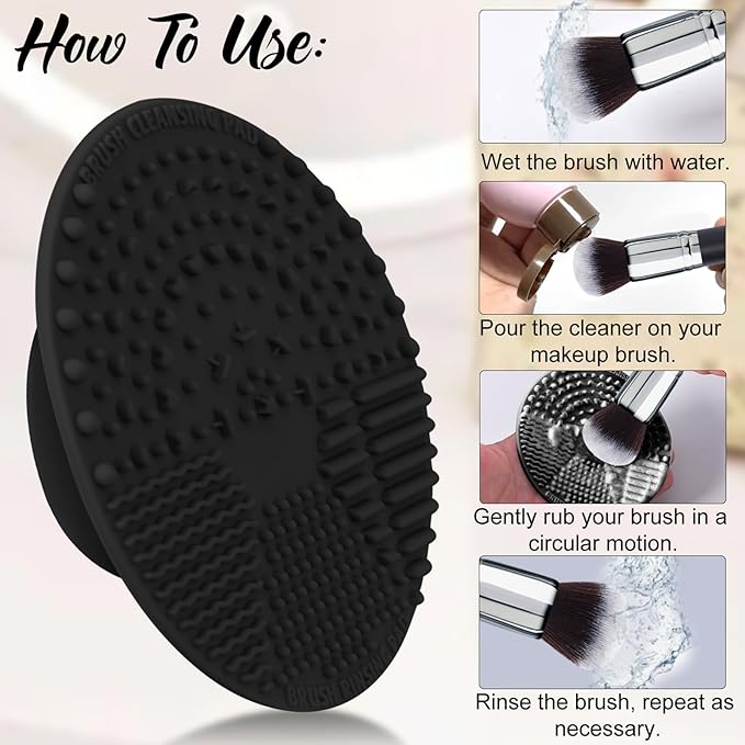 Bueart Design Pro makeup Artist 34Pcs Deluxe Real Goat Hair Horse hair Makeup Brushes Set with extra Large Holder High End Professional labeled makeup brush set with natural Pony Hair-FemmiqueWomen