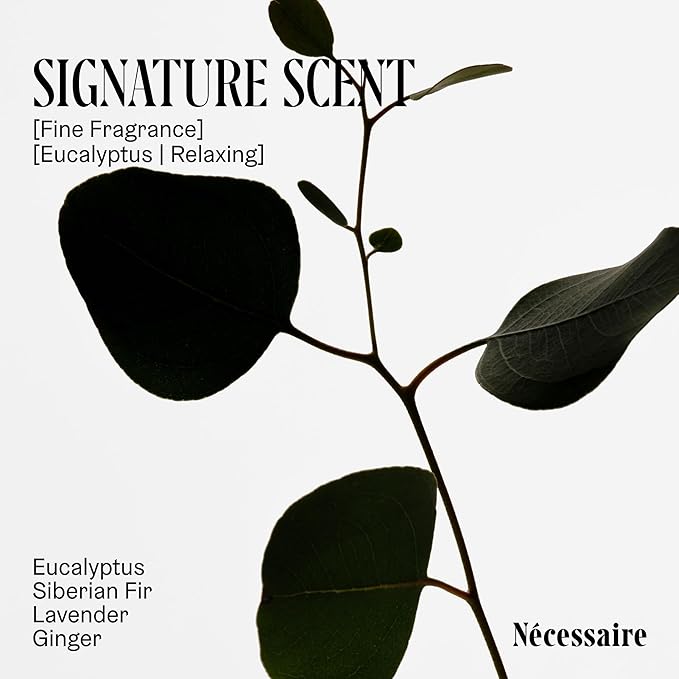 Nécessaire The Body Lotion with Pump. Eucalpytus. Multi-Peptide Firming Lotion to Moisturize, Firm, Strengthen. 2.5% Niacinamide, Vitamin C/E + Omega 6/9. 450ml / 15.2 fl oz-FemmiqueWomen