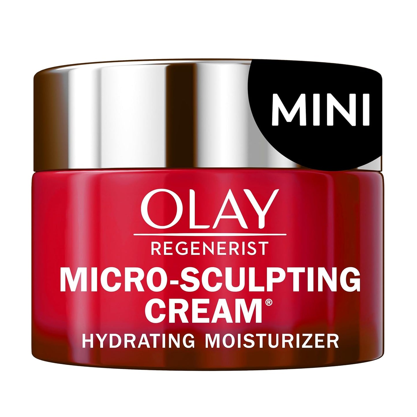 Olay Face Moisturizer, Regenerist Micro-Sculpting Cream for Women, Trial Size - Instant Hydration, Anti-Aging, Anti-Wrinkle, Firming Skin Care - Hyaluronic Acid, Niacinamide, Amino Peptides, 0.5 Oz-FemmiqueWomen