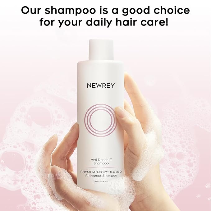 24HR Fast Itch Relief Anti-Fungal Shampoo for Psoriasis, Seborrheic Dermatitis & Folliculitis, Relieves Itchy, Dry Scalp, Sulfate & Paraben Free Anti-Dandruff Shampoo for Men and Women, 8.4 fl oz-FemmiqueWomen