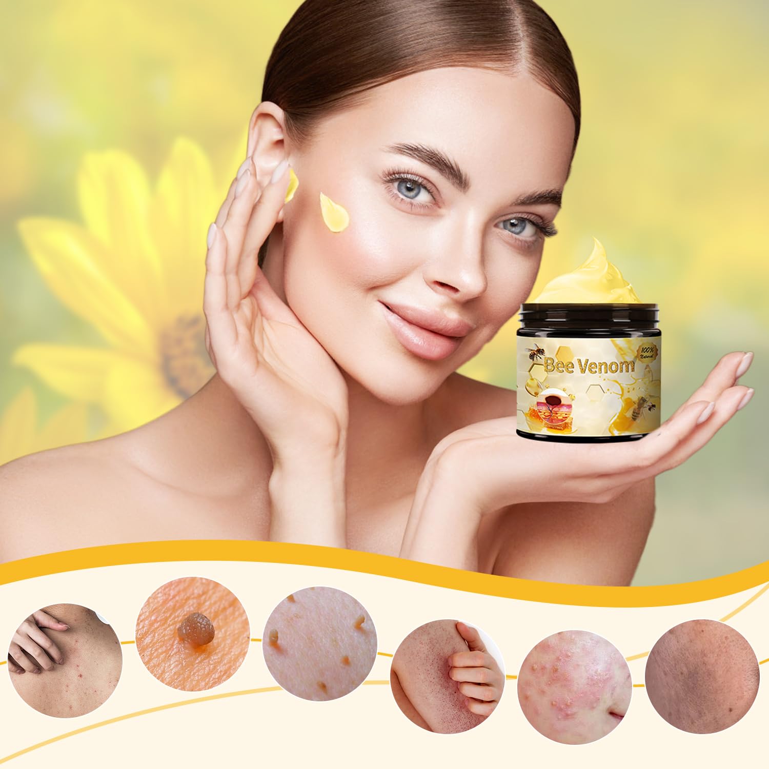 2pcs Bee Venom Treatment, New Professional Bee Venom Repair Cream, Bee Venom Cream for All Body Parts-FemmiqueWomen
