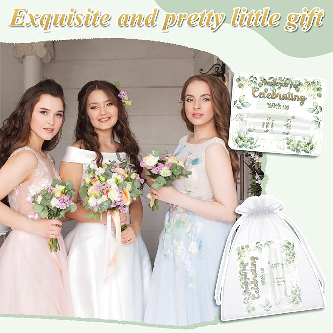 24 Set Thank You Gift Lip Balm Bulk Baby Shower Party Gifts Favors Lip Balms for Guests Bridal Shower Favor Girls Boys Gender Reveal Favors Souvenirs Party Supplies Thank You Gifts for Wedding-FemmiqueWomen