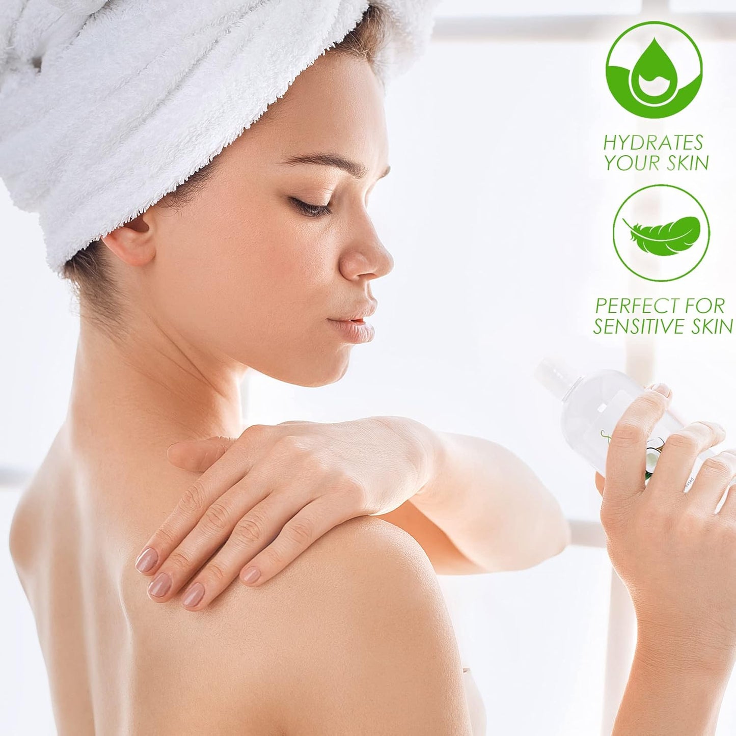 Soapeauty FRACTIONATED COCONUT OIL Cold Pressed Refined | 100% Natural Available in Bulk | Carrier for Essential Oils, Face, Skin, Hair Moisturizer, Soap Making | 16 fl oz-FemmiqueWomen