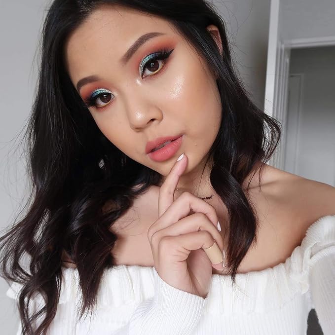 24 Shades Eyeshadow Palette - Festive Luxury Vibrant Bold Full-Color Pigment Long Lasting Matte Shimmer Eye shadow Palette (Malibu)-FemmiqueWomen