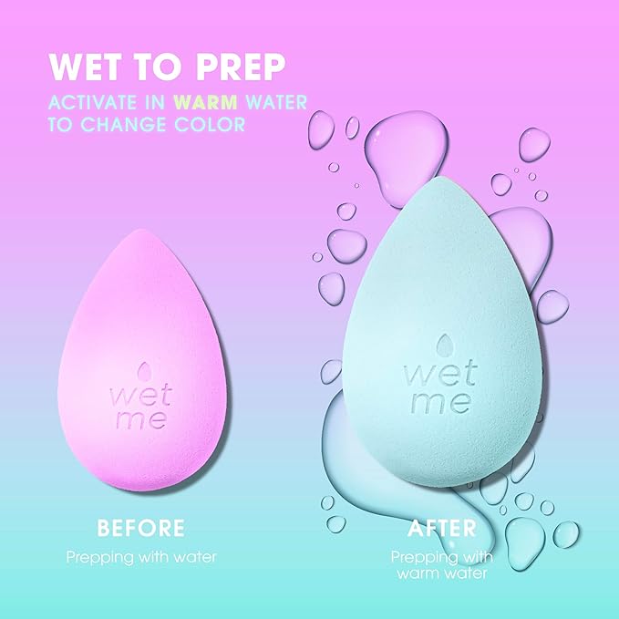 Beautyblender® | Wave Color Changing Blender Makeup Sponge | Blend Liquid Foundations, Powders and Creams | Streak Free Application | Vegan, Cruelty Free | Made in USA-FemmiqueWomen