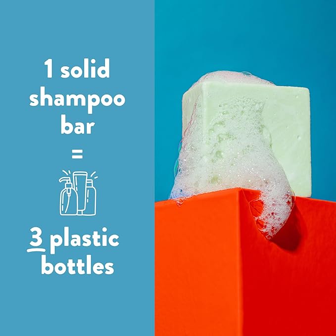 Ethique Curl Defining Solid Sulfate Free Shampoo Bar for Curly Hair - Professor Curl - Vegan, Eco-Friendly, Plastic-Free, Cruelty-Free, 3.88 oz (Pack of 1)-FemmiqueWomen