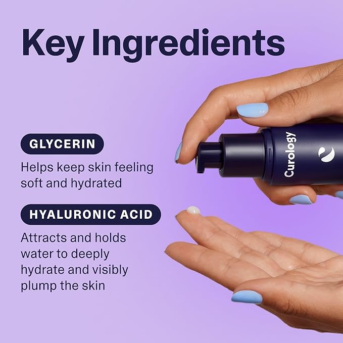 Curology Gel Face Moisturizer, Daily Face Lotion with Hyaluronic Acid, for Oily, Dry or Sensitive Skin, 1.7 fl oz-FemmiqueWomen