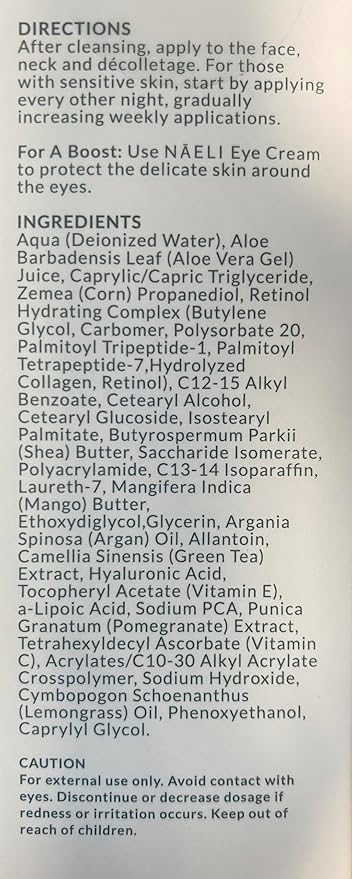 Retinoid Cream - 4.25% Retinol Night Moisturizer for Face & Neck with Collagen, Peptides & Hyaluronic Acid - Anti Aging Wrinkle Cream, Improves Skin Tone & Texture, 1.4 oz-FemmiqueWomen