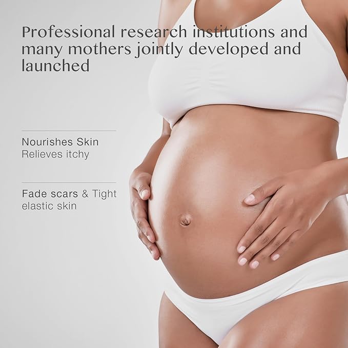 Body Lotion with Folic Acid,Stretch marks cream,Hyaluronic acid body lotion,Shea butter,Skin Firms, Smooth, unscented cream,sensitive skin, Moisturizing Dry Skin (6.7oz)-FemmiqueWomen