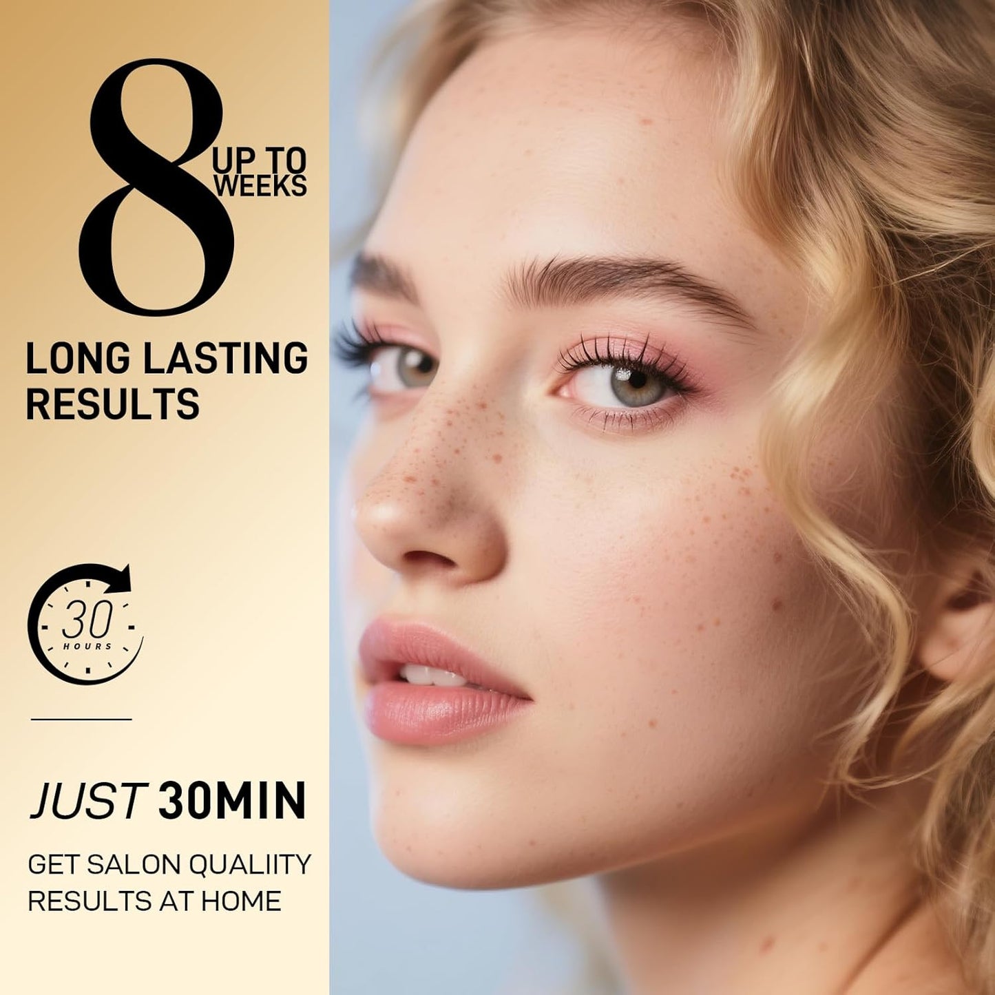 Brow Lamination Kit Lash Lift Kit, Sachet Refill Eyelash Perm Kit for Natural Curling Long-Lasting, Instant Eyelash Lift Kit, Brow Perm Kit for Salon-Quality Results at Home-FemmiqueWomen