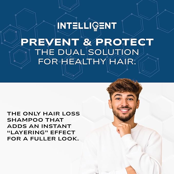 Intelligent Super Volumizing Hair Loss Shampoo - Strengthens Weakened Hair and Maximizes Volume | 10 fl oz (290 ml)-FemmiqueWomen