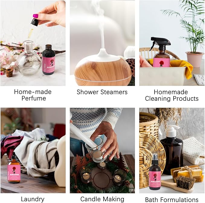 Organic Rose Water Toner Spray for Face, Skin Care, Soaps, Skin Hydration, Bath Facial Mist Toner 118 ml-FemmiqueWomen