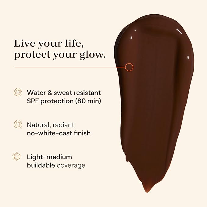 Live Tinted Hueguard Skin Tint SPF 50 - Tinted Mineral Sunscreen with Light-Medium Buildable Coverage With a Hydrating and Radiant Finish - Water and Sweat Resistant, 1.35 fl oz - Shade 01-FemmiqueWomen