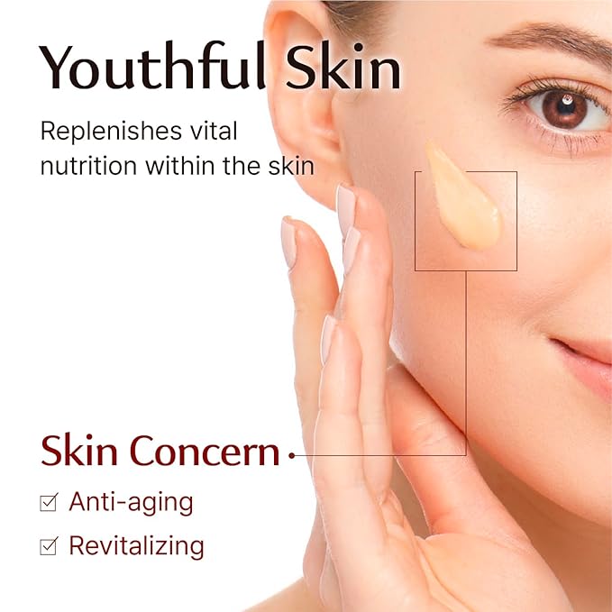 Sooryehan Hyobidam Face Moisturizer for Women. Korean Skin Care (Cream, 1.7fl oz) - Korean Facial Care. Wrinkle Cream for Women, Night Cream for Face with Wild Ginseng & Snow Fungus.-FemmiqueWomen