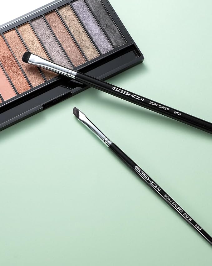 EIGSHOW Eyeshadow Smudge Brush & Eyeliner Brush, High-End Precision Eye Makeup Tools for Blending Cat Eye, Winged Liner (E865&E806)-FemmiqueWomen