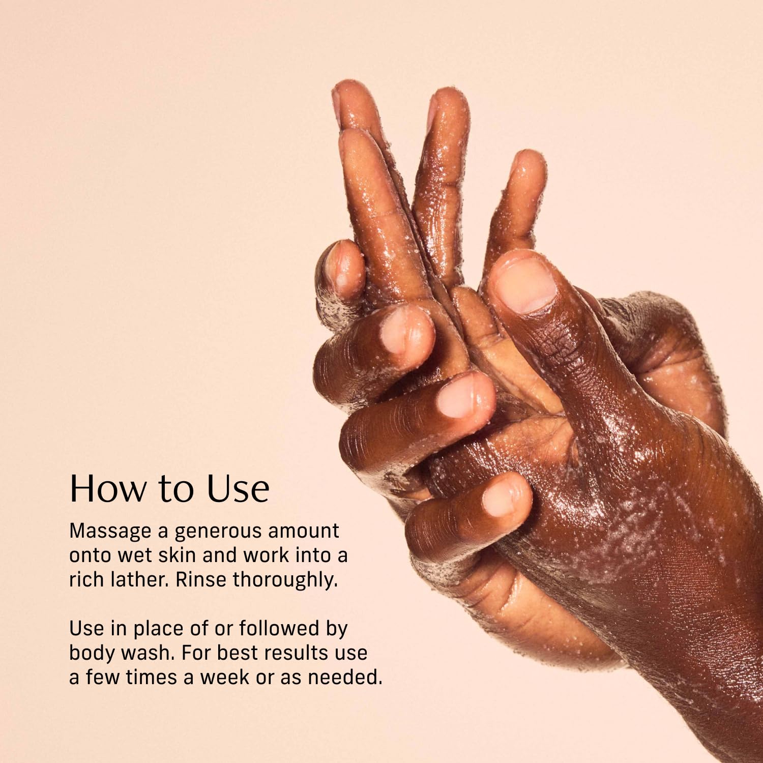 Lactic Acid Foaming Body Polish – Exfoliating Body Wash with Chemical & Physical Smoothers – Includes Glycerin Hydration, Mandelic Acid & Volcanic Pumice. Fragrance-Free, 11 fl oz-FemmiqueWomen