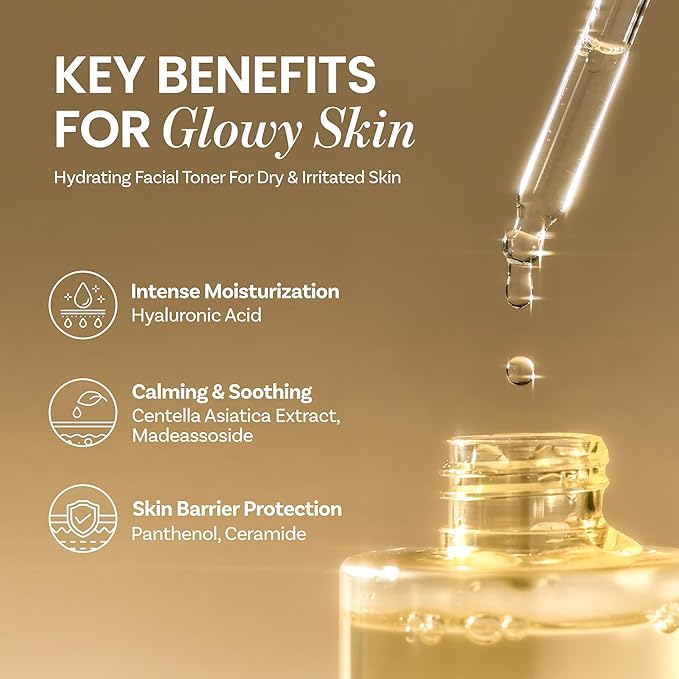 ONGREDIENTS Skin Barrier Calming Softener | Daily Soothing Toner for Dry, Sensitive Skin | Panthenol, Hyaluronic Acid, Ceramide, Hydrating, pH Balancing | Vegan, Korean Skin Care 250ml / 8.45 fl Oz-FemmiqueWomen