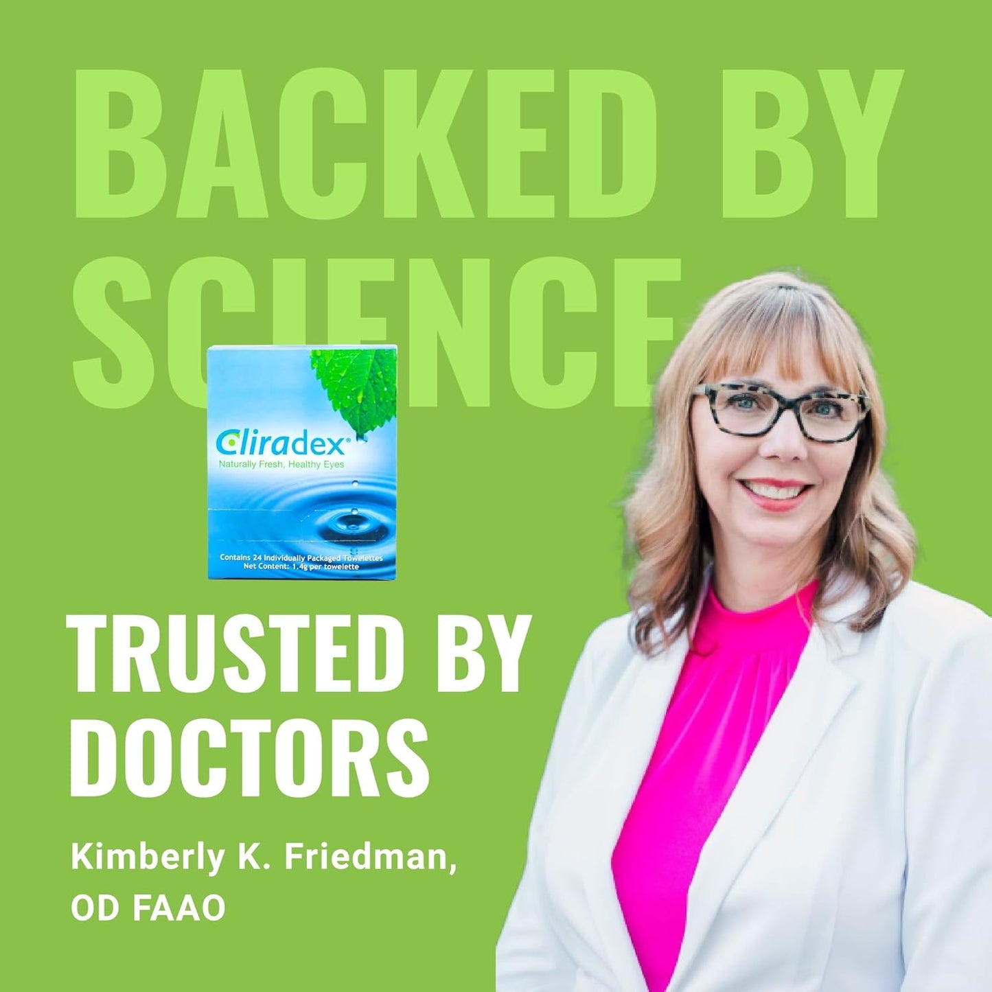 Towelettes - Natural Face, Eyelash & Eyelid Cleanser - Wipes for Demodex, Blepharitis, Mgd and Red Irritated Eye Lid - Tea Tree Oil Extract.-FemmiqueWomen