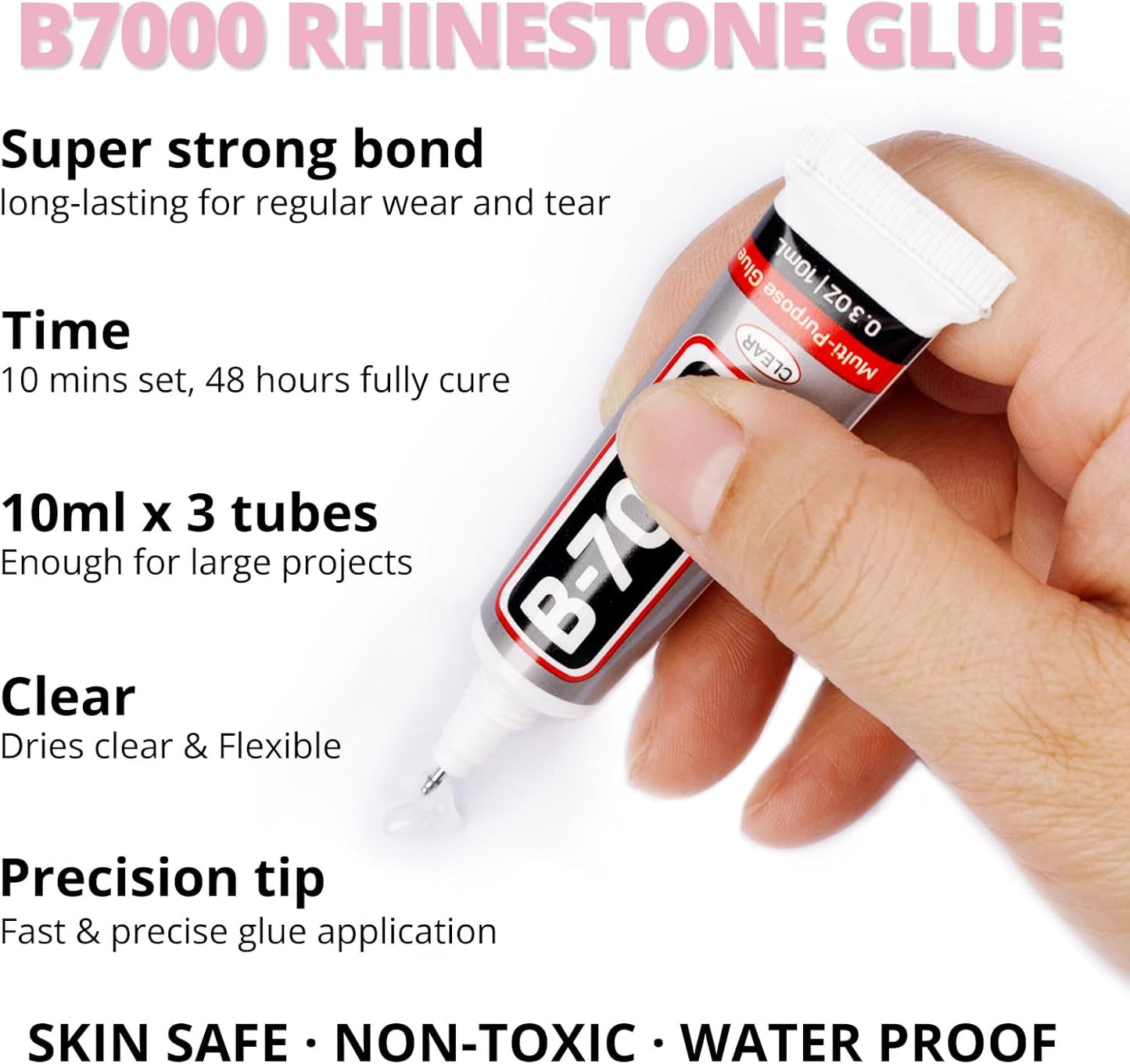 30000Pcs Resin Jelly Rhinestones for Crafting Bedazzling, Pink ab Flatback Gems Jewels for Crafts Clothing Shoes Fabric Tumblers Phone, Flat Back Light Pink Crystal S6/10/16/20/30 with b7000 Glue-FemmiqueWomen