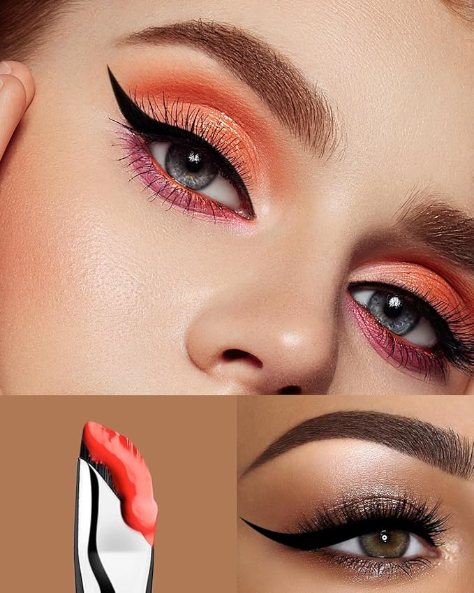 EIGSHOW Eyeshadow Smudge Brush & Eyeliner Brush, High-End Precision Eye Makeup Tools for Blending Cat Eye, Winged Liner (E865&E806)-FemmiqueWomen
